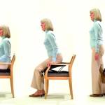 Entlastung der Knie beim Aufstehen