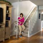 Sicherer Halt an der Treppe