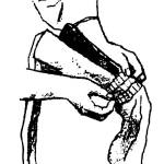 Anwendung: Socken anziehen...