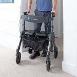 Robuster und stabiler Alu-Rollator